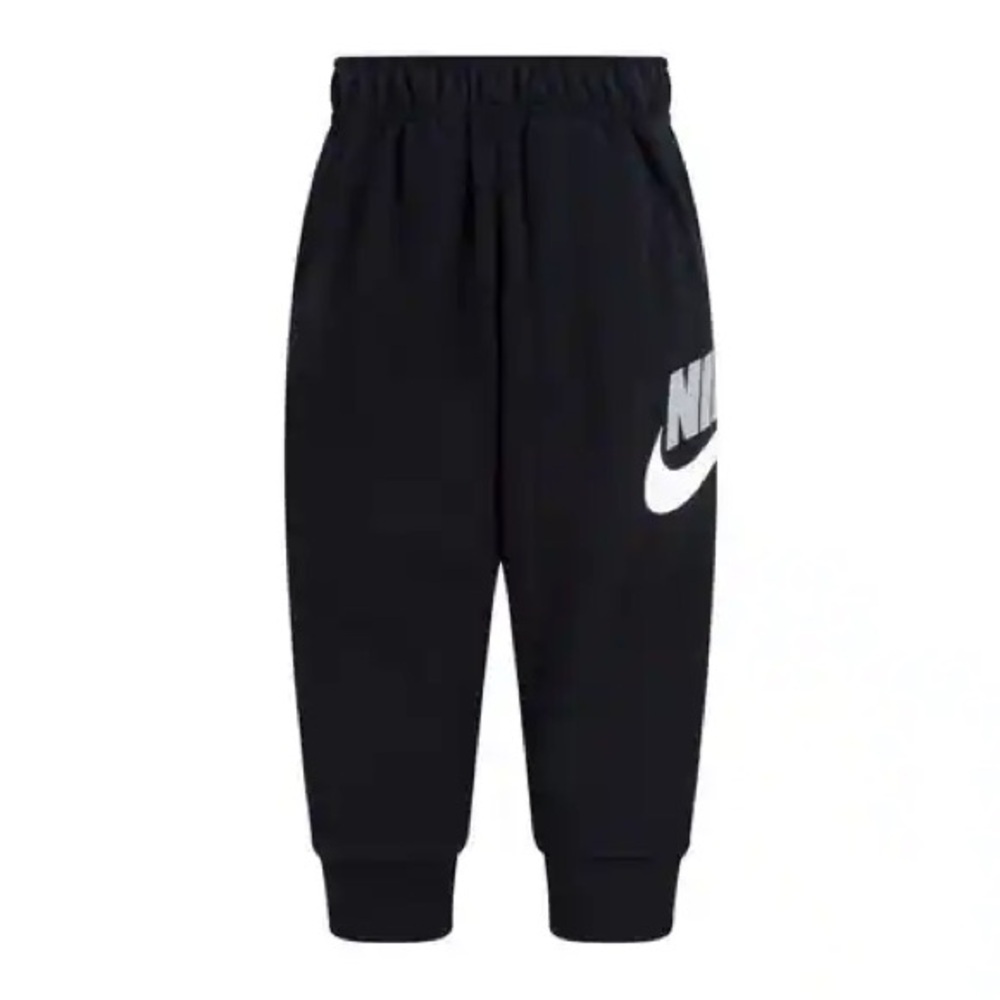 Nike Kids Joggers in Black with White Logo